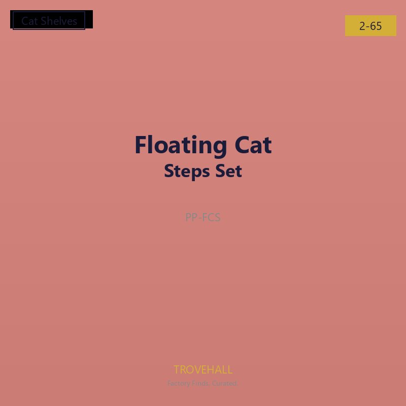 Floating Cat Steps 5-Piece Set