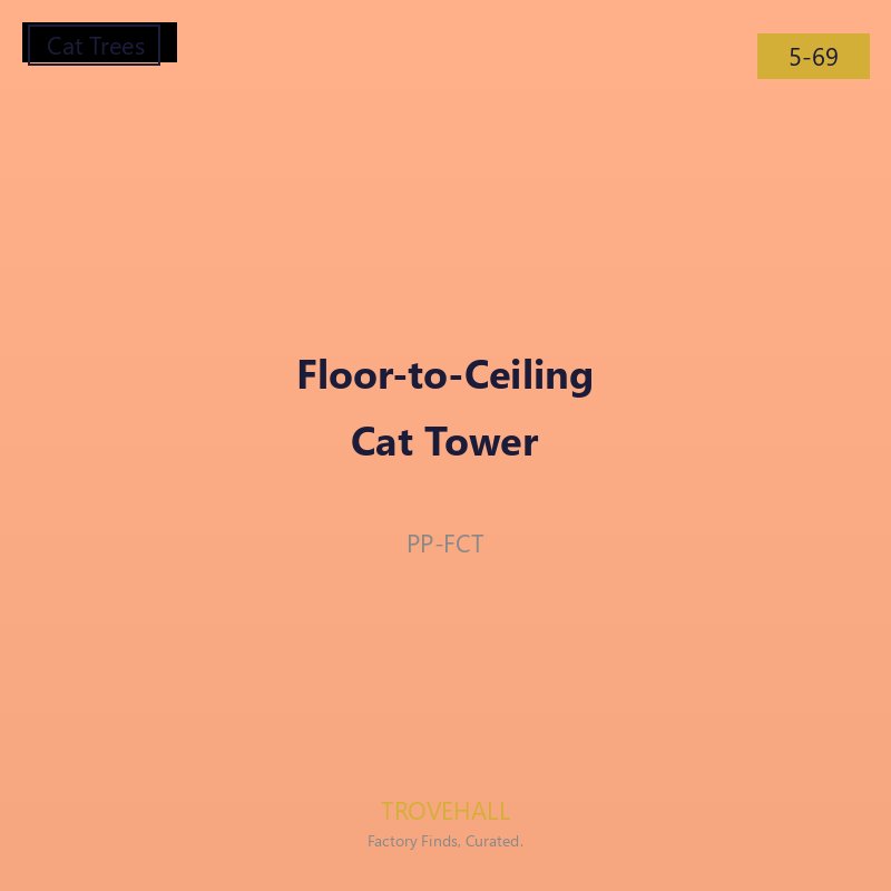 Floor-to-Ceiling Cat Tower