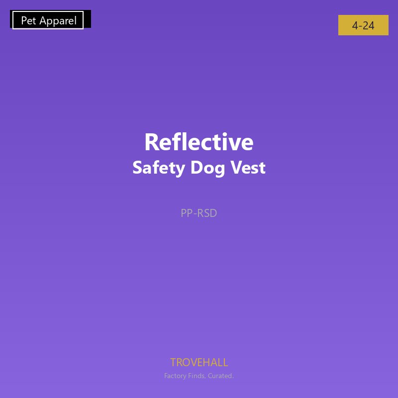 Reflective Safety Dog Vest