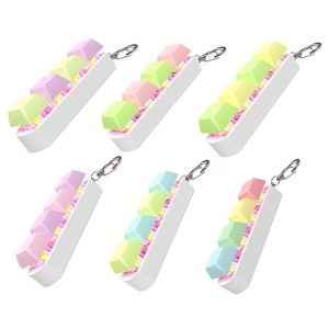 LED Keyboard Key Toy Sss Relief DIY Fidget Button Keycap Fid