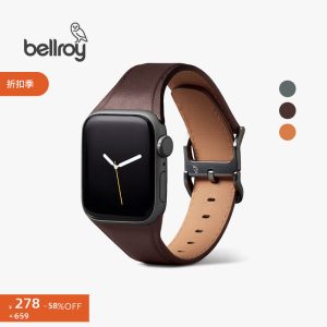 【折扣】Bellroy澳洲 Classic Watch Strap 经典运动皮革苹果手表带