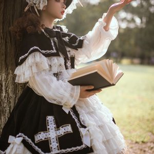 【天使系列一型x现货掉落】糖果芙蕾 Lolita洋装连衣裙JSK洛丽塔
