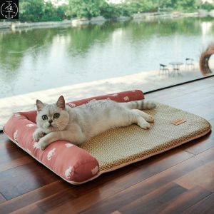 Pet Cooling Mat Dog Cat Bed Non-Toxic Cool Summer Pad 4Sizes