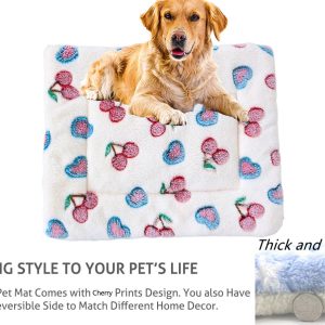 Dog Bed Pet Blanket Calming Cat Blankets for Indoor Cats Ki1