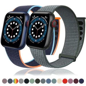 Nylon Band for Apple Watch Strap 49mm 45mm 41mm 44mm 40mm 42