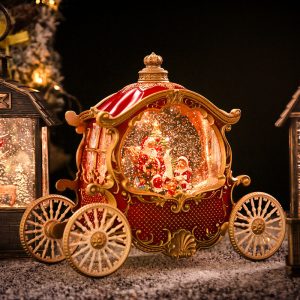 圣诞节装饰场景布置橱窗摆件老人雪节日工艺品儿童礼物Christmas