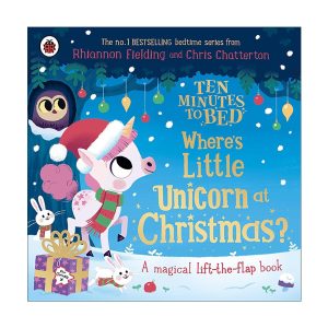 英文原版 Ten Minutes to Bed Where's Little Unicorn at Christmas 十分钟睡前故事系列 圣诞夜失踪的小独角兽 纸板书 英文版