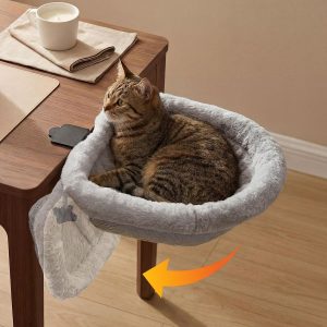 猫桌床书桌猫窝元宝款可折叠猫桌床桌面猫窝床
