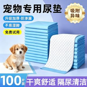 狗狗尿垫尿片加厚吸水宠物隔尿垫纸除吸水臭尿不湿一次性尿布厕所